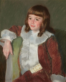 PORTRAIT OF PIERRE by Mary Cassatt